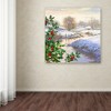 Trademark Fine Art -The Macneil Studio 'Christmas Stream' Canvas Art - 3 of 3