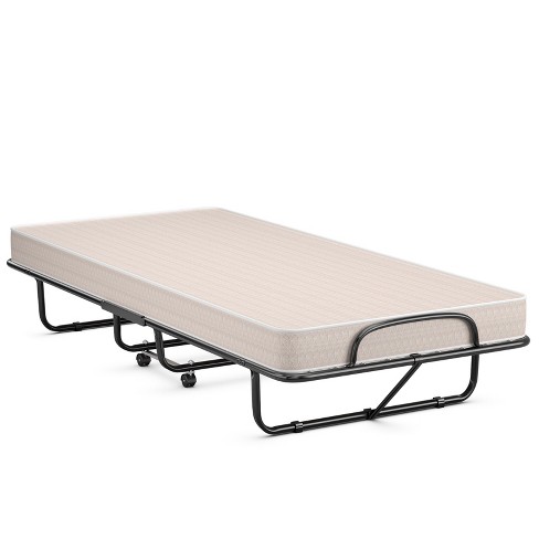 Folding bed deals on wheels