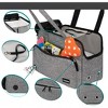 PetAmi Small Dog Purse Carrier, Soft Portable Pet Puppy Cat Travel Handbag Tote, Airline Approved Breathable Pockets Fleece Bed - 3 of 4
