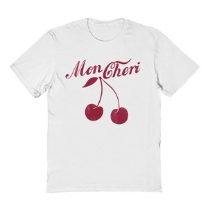 Social Collective Men's Mon Cheri  Valentines Day Short Sleeve Graphic Cotton T-Shirt - 1 of 3