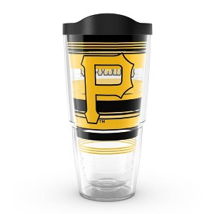 MLB Pittsburgh Pirates 24oz Hype Stripes Classic Tumbler - 1 of 4