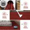 Washable Area Rug, Ultra-Thin Soft Modern Non-Slip Carpet, Foldable Rug for Living Room, Bedroom, Dining Room, Office, Playroom - 4 of 4