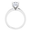 Pompeii3 2.97Ct Platinum Certified Lab Created Emerald Cut Diamond Engagement Ring - Size 6.5 - 3 of 4