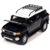 2007 Toyota FJ Cruiser Black Diamond with White Top and Roofrack Limited Edition 1/64 Diecast Model Car by Johnny Lightning - 3 of 3