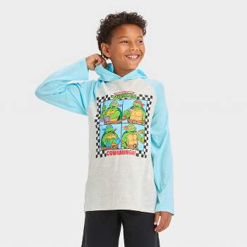 Boys' Teenage Mutant Ninja Turtles Pullover Sweatshirt - Blue