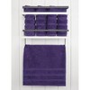 American Soft Linen Luxury Turkish 4 Piece Hand Towel Set, 100% Cotton  16x28 inches Soft and Quick Dry Hand Towels for Bathroom - 2 of 4