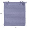 Colonial Mills Simply Home Solid - Amethyst Chair Pad Set (4) - 2 of 2