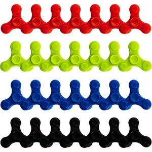 Joyfy 28 Packs Valentines Cards with Fidget Spinner | Stress Relief Hand Spinner Toy for Valentine's Day - 1 of 4