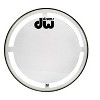 DW Coated Clear Bass Drum Head - image 2 of 2