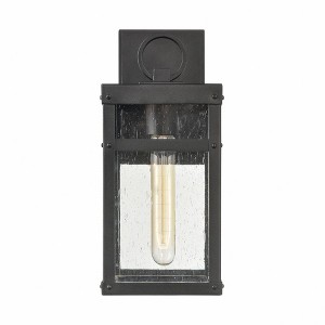 Elk Home Dalton 1 - Light Wall Light in  Textured Black - 1 of 4