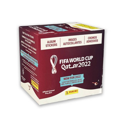 Panini Official FIFA World Cup Qatar 2022 Two Sticker Boxes (500 Stickers  Total)