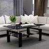 Rectangle Glass Coffee Table - 2 of 4