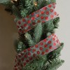 Northlight Silver and Red Glittering Polka Dots Christmas Wired Craft Ribbon 2.5" x 10 Yards - 3 of 3