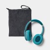 Active Noise Cancelling Wireless Bluetooth Over-Ear Headphones Deep Sage - heyday™ - 4 of 4