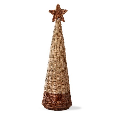 tag Seagrass Tree Decor Large