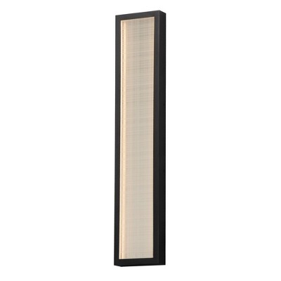ET2 Lighting Highlander 1 - Light Vanity in  Black