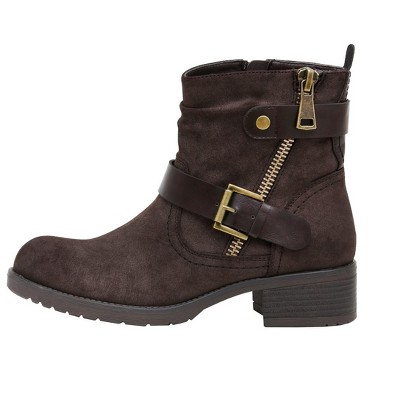 Dunes Women's Max Moto Boot, Wide Widths Available