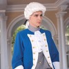 Forum Novelties Colonial Male Deluxe Adult White Costume Wig - 3 of 4