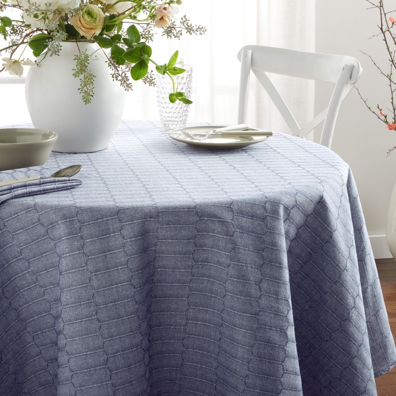 Martha Stewart Honeycomb Modern Farmhouse Tablecloth, 2 of 4