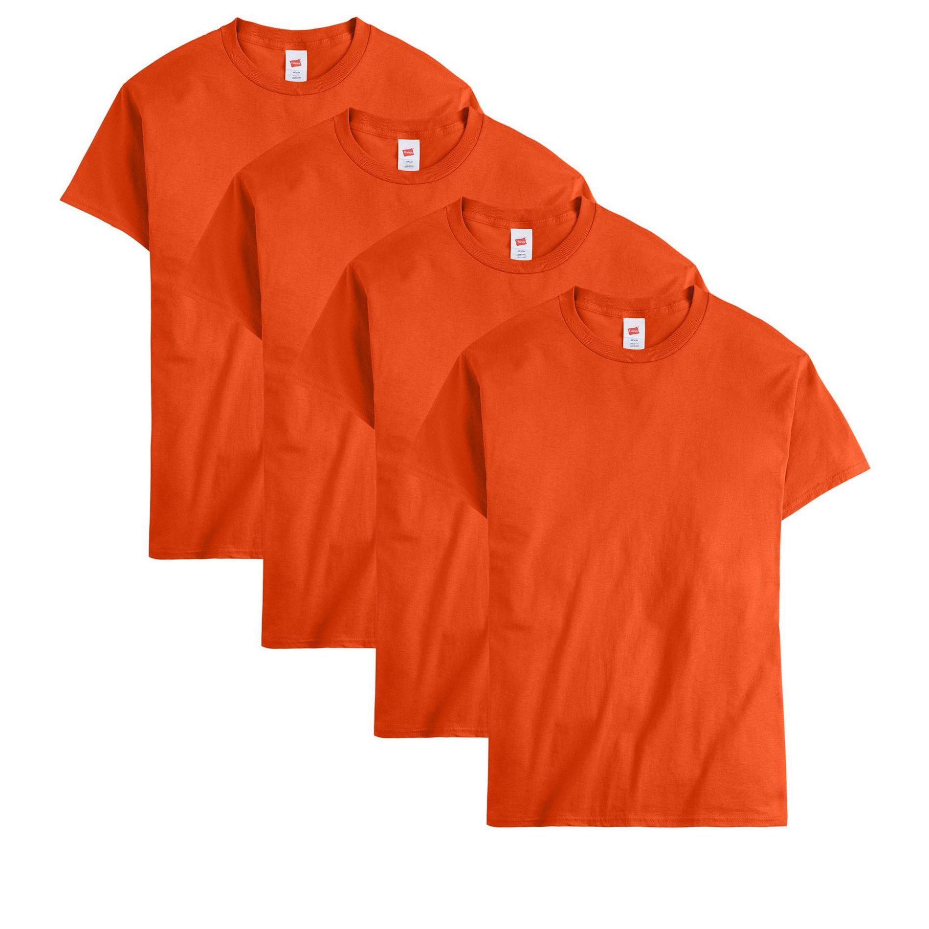 Hanes Essentials Men's Cotton T-Shirt, Value 4-Pack