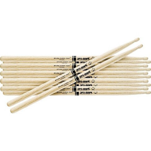 Promark 6-Pair Japanese White Oak Drumsticks Wood 7A - image 1 of 2