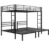 TiramisuBest Durable Metal Bunk Bed in Sleek Black - A Stylish and Reliable Choice - 3 of 4
