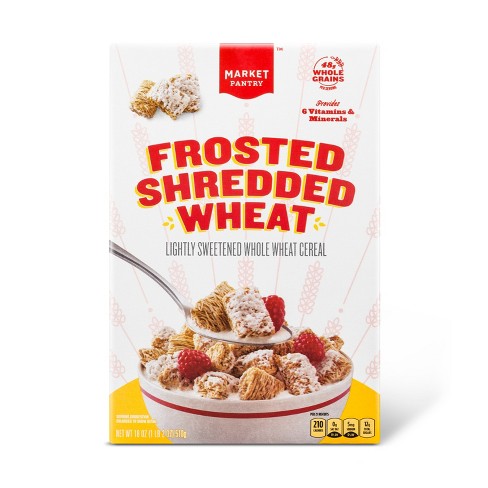 Frosted Shredded Wheat Breakfast Cereal - 18oz - Market Pantry