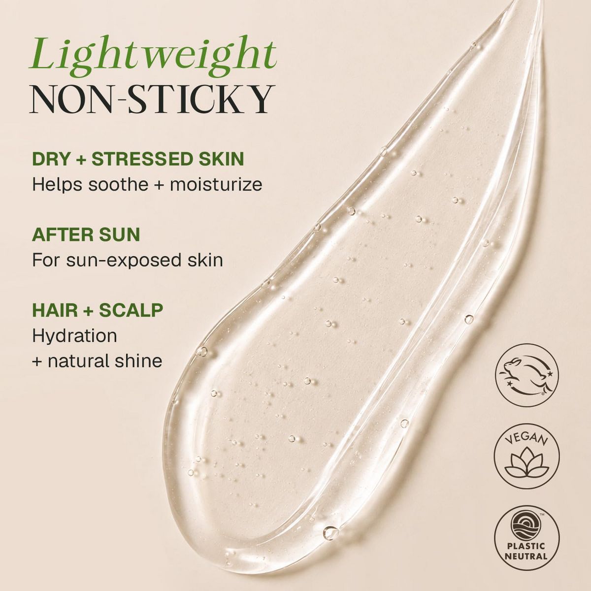 Beauty by Earth - Aloe Vera Plant for After Sun Lotion - thumbnail 4