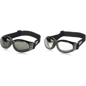 2 Pairs of Global Vision Eyewear Eliminator Safety Motorcycle Goggles - 1 of 4