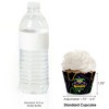 Big Dot of Happiness Colorful Mardi Gras Mask - Masquerade Party Decorations - Party Cupcake Wrappers - Set of 12 - 3 of 4