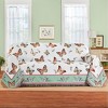 Collections Etc Butterfly and Floral Furniture Tapestry Throw - 2 of 2