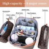 Generic Travel Makeup Bag Cosmetic Bags: 3 Pcs Set Large Portable Make up Bag - 3 of 4