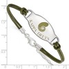 Black Bow Jewelry Sterling Silver Kappa Delta Greek Life Strand Bracelet 7 Inch - 2 of 3