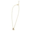 Adornia 14k Gold Plated White Mother of Pearl Butterfly Necklace - 3 of 3