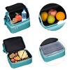 Wildkin Solid Two Compartment Kids Lunch Bag - Unisex - 4 of 4