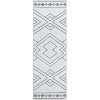 Modern Geometric Rug Thin Low Pile Carpet, Non Slip Washable Indoor Mat with Stain Resistant Backing & Reinforced Edges - 2 of 4
