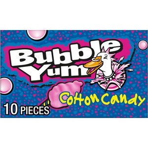 Bubble Yum Cotton Candy Gum - 10pcs - 2.82oz - 1 of 4