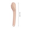 Unique Bargains Hangable Wide Handle Mini Makeup Cosmetic Spoon 2 Pcs - 4 of 4