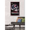 Trends International NFL Houston Texans - Neon Helmet 24 Framed Wall Poster Prints - 2 of 4