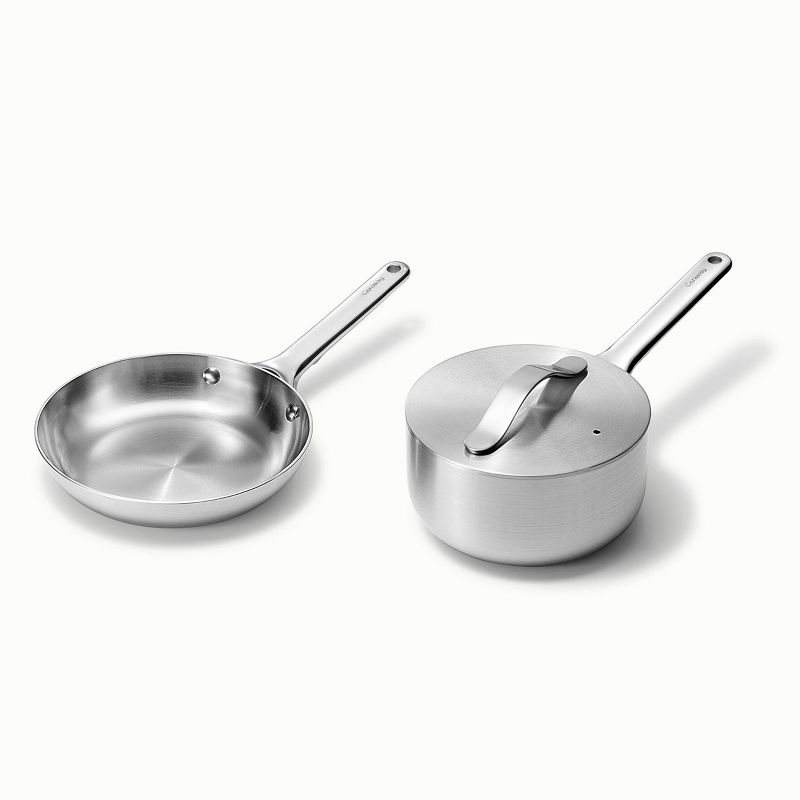 Caraway Home 2pc Stainless Steel Cookware Set, 1 of 7