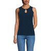 Lands' End Women's Supima Keyhole Tank - 4 of 4