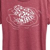 Women's - Instant Message - Frog On Lily Pad Short Sleeve Graphic T-Shirt - 2 of 4