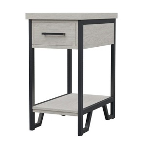 24/7 Shop At Home Imbraxa 1 Drawer Side Table - 1 of 4