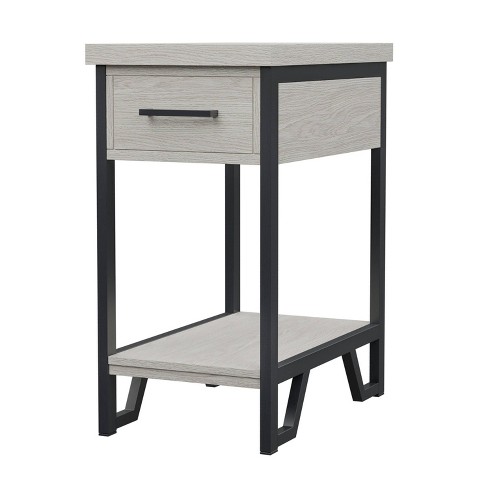 24/7 Shop At Home Imbraxa 1 Drawer Side Table : Target