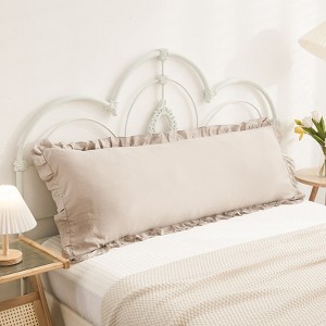 Ruffled Pillow Shams & Body Pillow Cover – Soft Wrinkle Resistant Bedding Collection Envelope Closure - 1 of 4