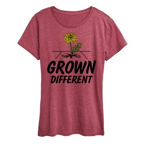 Women's - Instant Message - Grown Different Dandelion Short Sleeve Graphic T-Shirt - 1 of 4