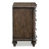 NicBex Nightstand with Drawers, Side Table with Hanging Pulls and Finish Top,Classic Bedside Table for Bedroom,Living Room - 4 of 4