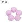 Unique Bargains Crafts Handcrafts Project DIY Wool Felt Balls Beads 20 Pcs - 3 of 3