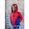 Marvel Avengers Spider-Man Hulk Black Panther Captain America Zip Up Winter Coat Puffer Jacket Toddler to Big Kid - 2 of 4