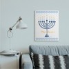 Stupell Industries Happy Hanukkah Holiday Menorah Canvas Art - 3 of 4
